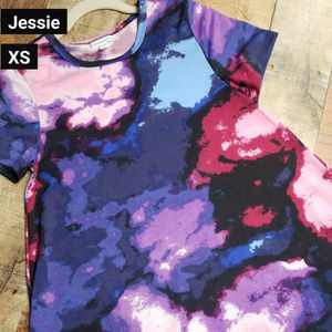 Major Unicorn LuLaRoe Jessie XS BNWT Dress Pockets